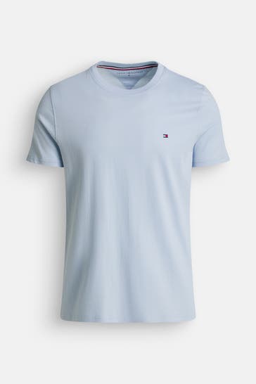 TOMMY HILFIGER T-Shirt hellblau