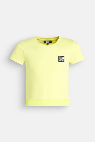 DKNY T-Shirt gelb