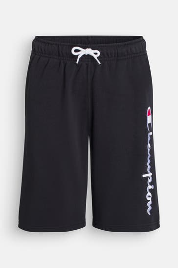 CHAMPION Sweatshorts schwarz