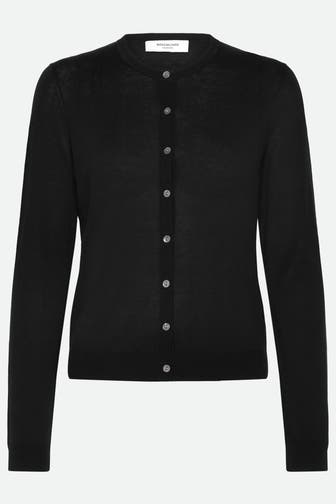 ROSEMUNDE Seiden-Strickjacke 'Capri' schwarz