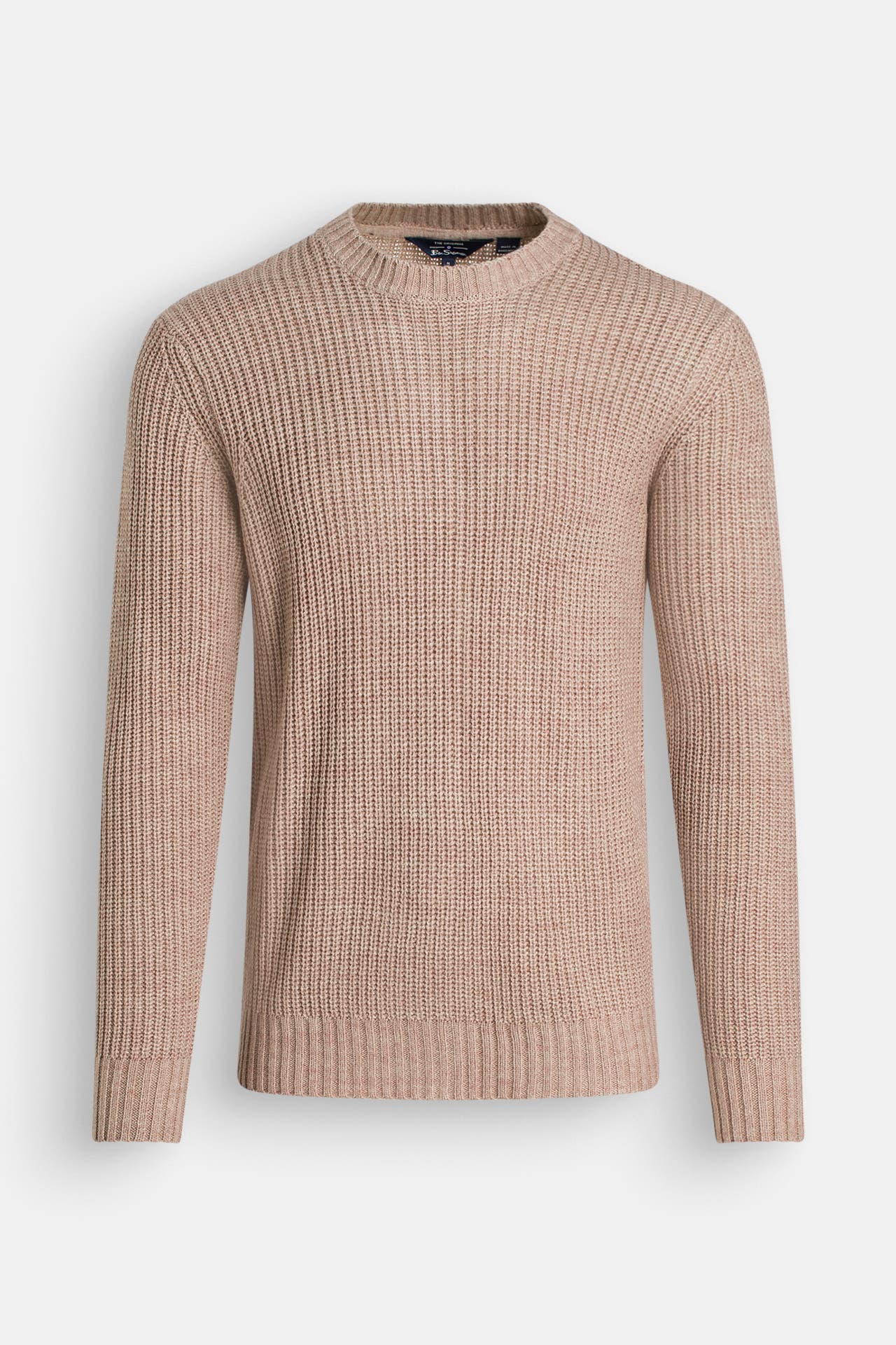 BEN SHERMAN Strickpullover hellbraun, Bild 1