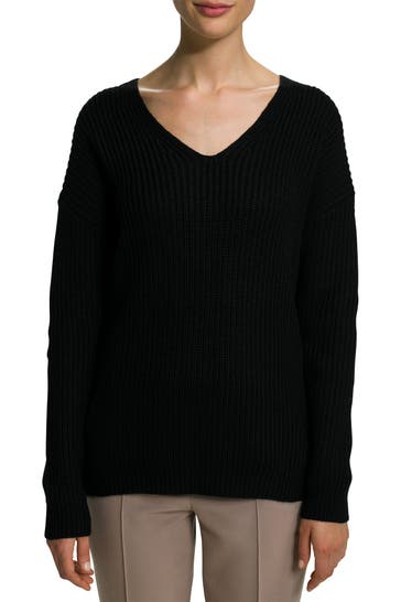 MALVIN Strickpullover schwarz