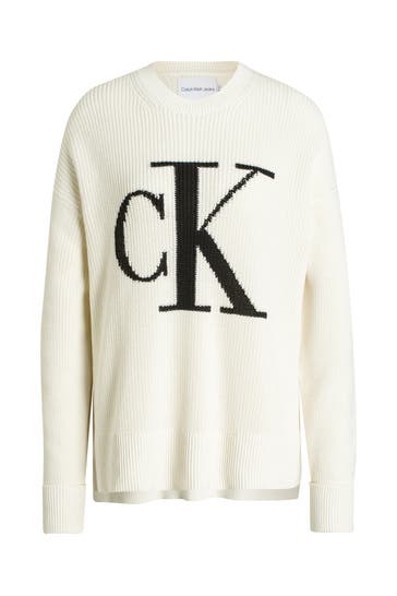 CK JEANS Strickpullover ecru