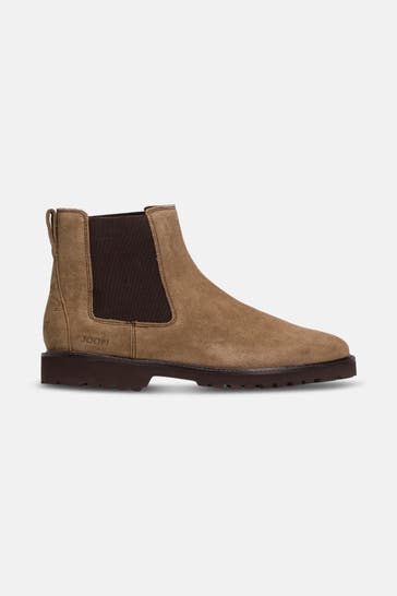 JOOP! Chelsea-Boots 'Stampa-Fine' taupe