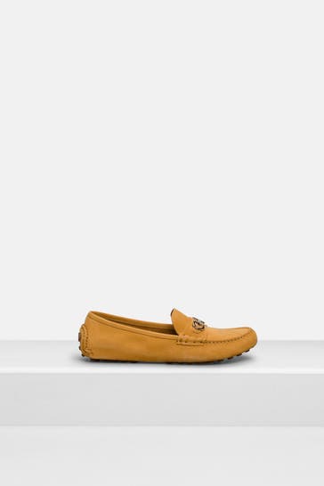FERRAGAMO Mokassins 'Odilia' senfgelb