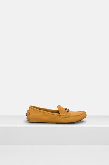FERRAGAMO - Mokassins 'Odilia' senfgelb