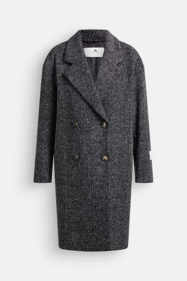 PEUTEREY Wollmix-Mantel 'Timothy' grau