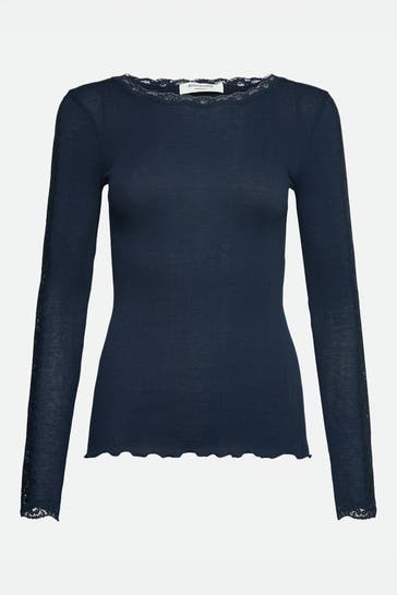 ROSEMUNDE Longsleeve 'Bernadine' dunkelblau