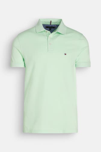 TOMMY HILFIGER Polo-Shirt pastellgrün