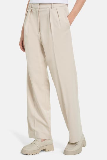 TOMMY HILFIGER Stoffhose creme