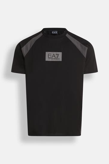 EA7 T-Shirt schwarz