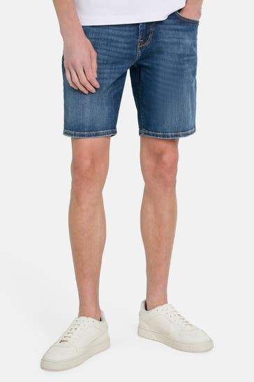 HECHTER Paris Jeansshorts dunkelblau