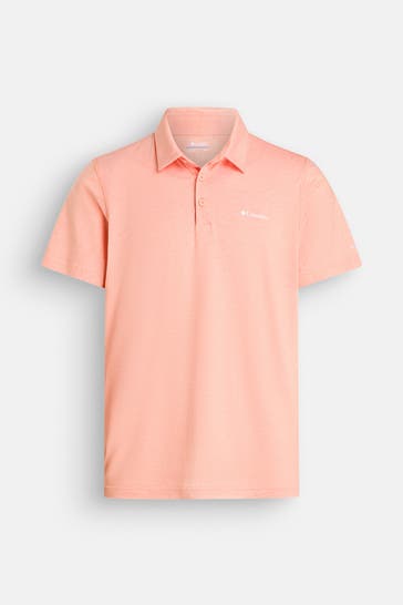 COLUMBIA Funktions-Polo 'Tech Trail' lachs