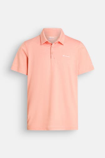 COLUMBIA Funktions-Polo 'Tech Trail' lachs
