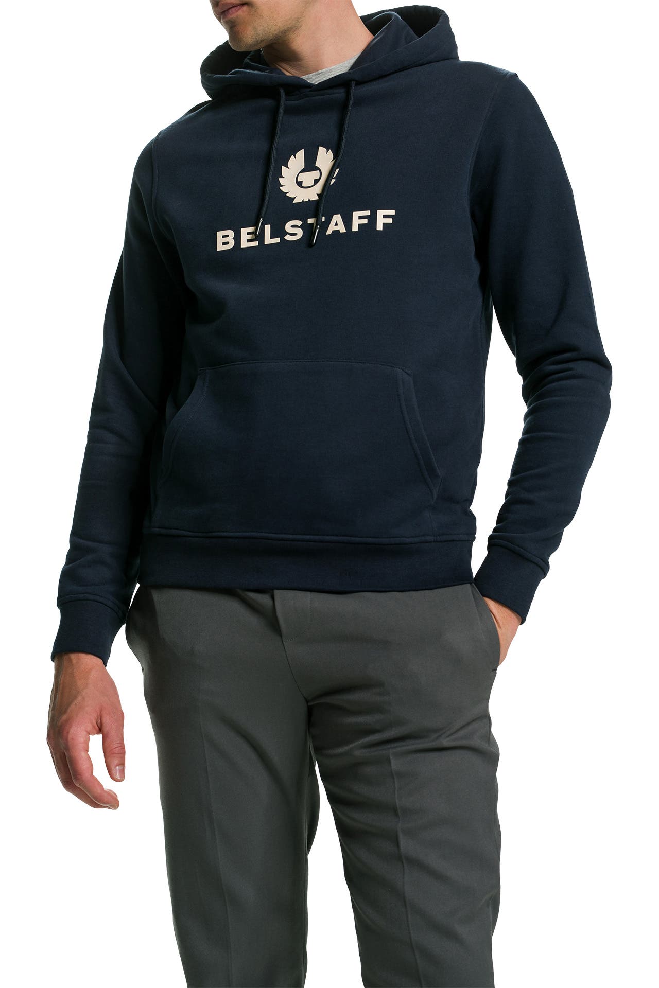 Belstaff Men's Hoodie Blue