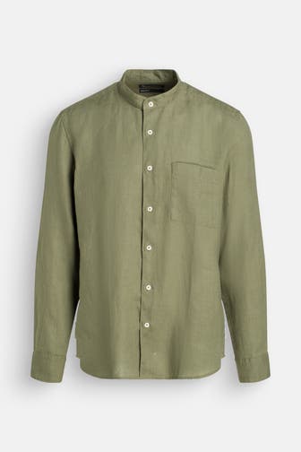 MARC O'POLO Leinenhemd Regular Fit