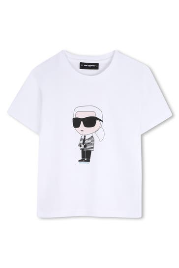 KARL LAGERFELD T-Shirt weiß