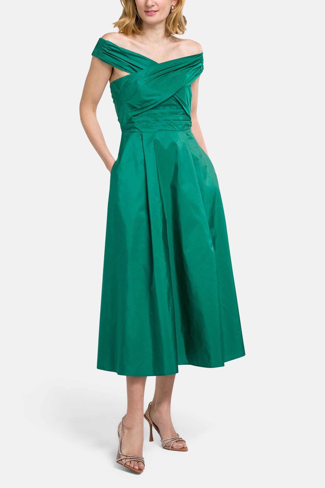 VERA MONT Abendkleid smaragdgrün, Bild 1