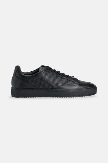 GORDON & BROS Leder-Sneaker 'Philip' schwarz