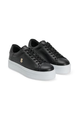 BOGNER Leder-Sneaker 'Orlando 10' schwarz