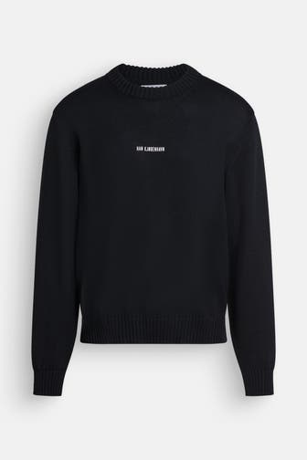 HAN KJØBENHAVN Wollmix-Pullover schwarz