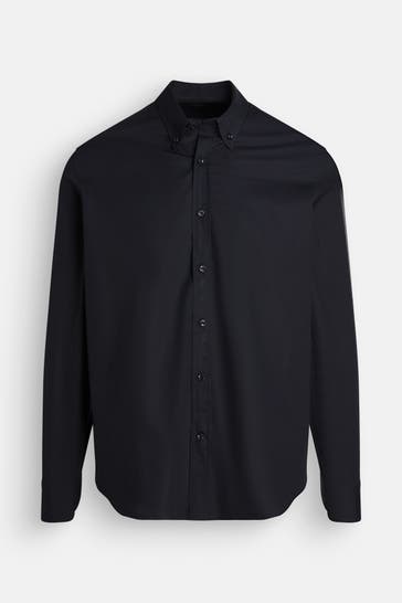 PAUL & SHARK Casual-Hemd schwarz Regular Fit