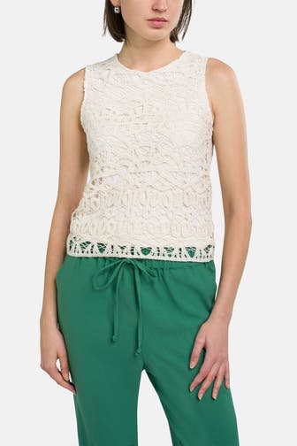 SOAKED Top 'Nicholina' creme