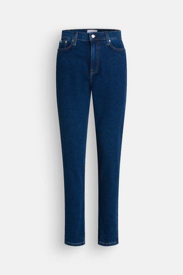 CALVIN KLEIN - Mom-Jeans dunkelblau