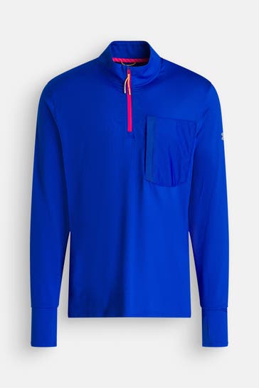 UNDER ARMOUR Midlayer 'Trail Run' royalblau