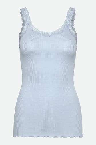 ROSEMUNDE Seidenmix-Top pastellblau