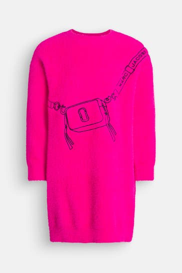 MARC JACOBS Kleid magenta