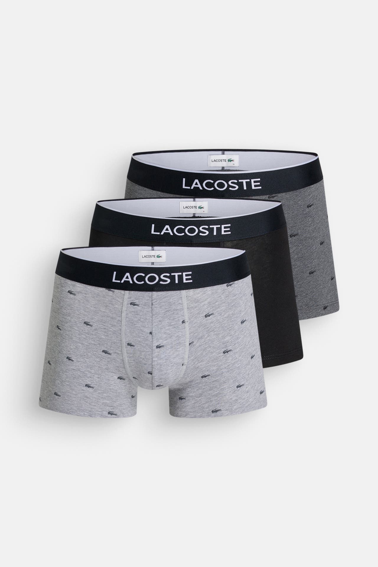LACOSTE 3er-Pack Boxer Trunks mehrfarbig, Bild 1