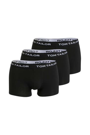 TOM TAILOR 3er-Pack Boxer Trunks