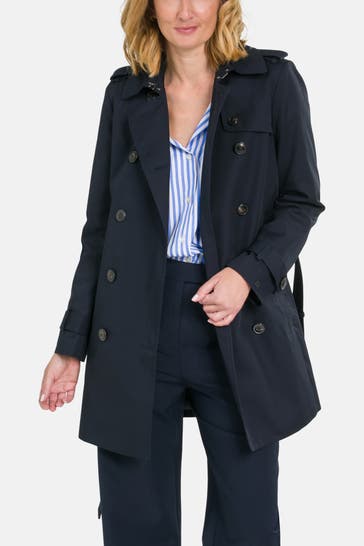 TOMMY HILFIGER Trenchcoat 'Megan' nachtblau