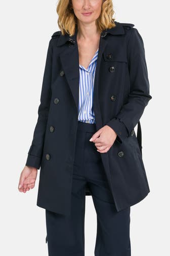 TOMMY HILFIGER Trenchcoat 'Megan' nachtblau