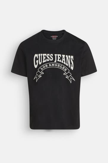GUESS T-Shirt schwarz