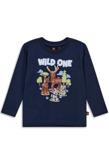 LEGO WEAR Langarmshirt dunkelblau