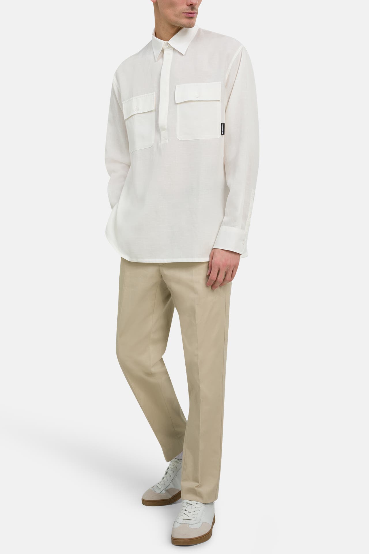 KARL LAGERFELD Leinenmix-Hemd Regular Fit, Bild 1