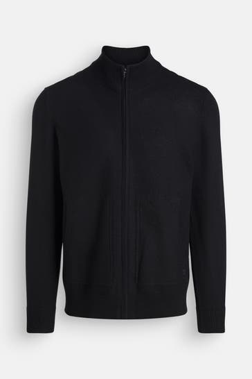 JOOP! Strickjacke 'Widor' schwarz