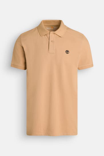TIMBERLAND Polo-Shirt 'Millers River' camel