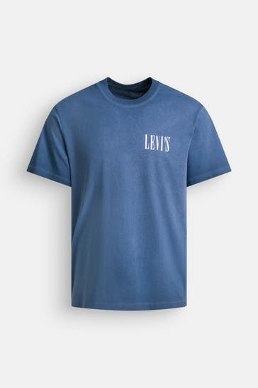 LEVI'S® T-Shirt azurblau
