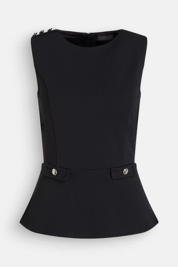 GUESS Top schwarz