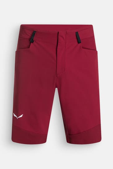 SALEWA Funktions-Shorts dunkelrot