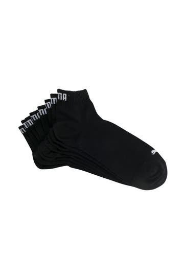 PUMA 4er-Pack Strümpfe schwarz