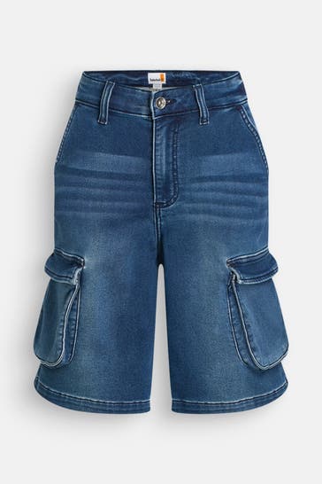TIMBERLAND Jeansshorts blau regular fit