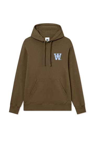 WOOD WOOD Hoodie braun