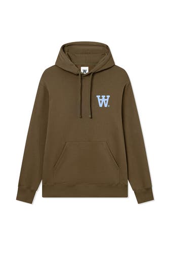 WOOD WOOD Hoodie braun