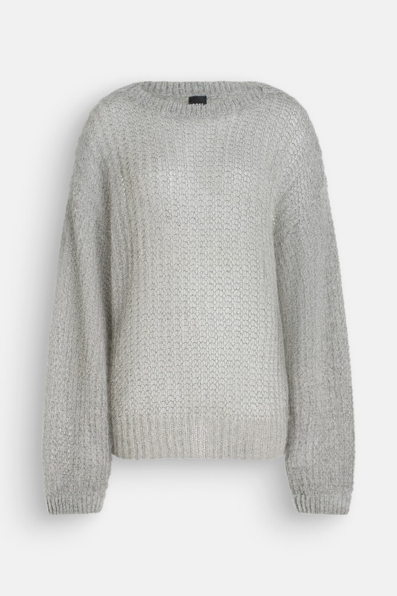 BOSS Wollmix-Pullover 'Fablura' grau, Bild 1