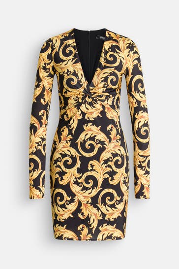 VERSACE Minikleid gemustert