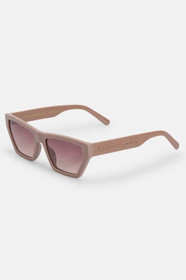 MARC JACOBS Sonnenbrille taupe